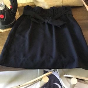 Express tie waist skirt